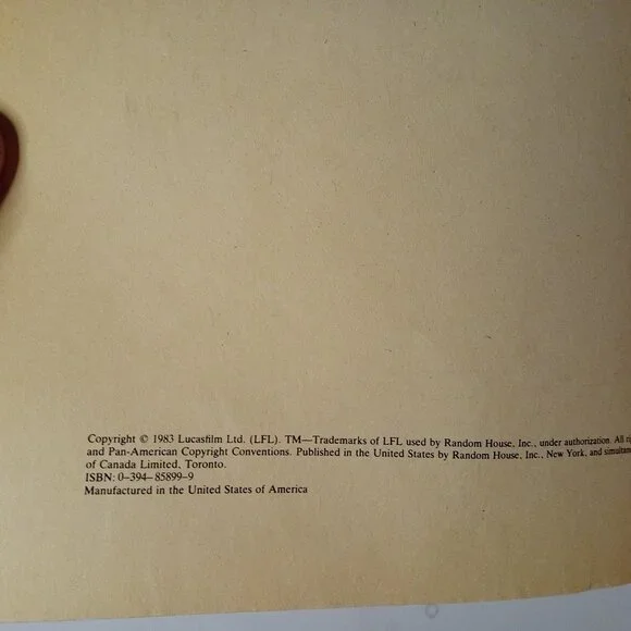 Vintage Set of 2 Return of the Jedi Activity books " used" - Picture 6 of 11